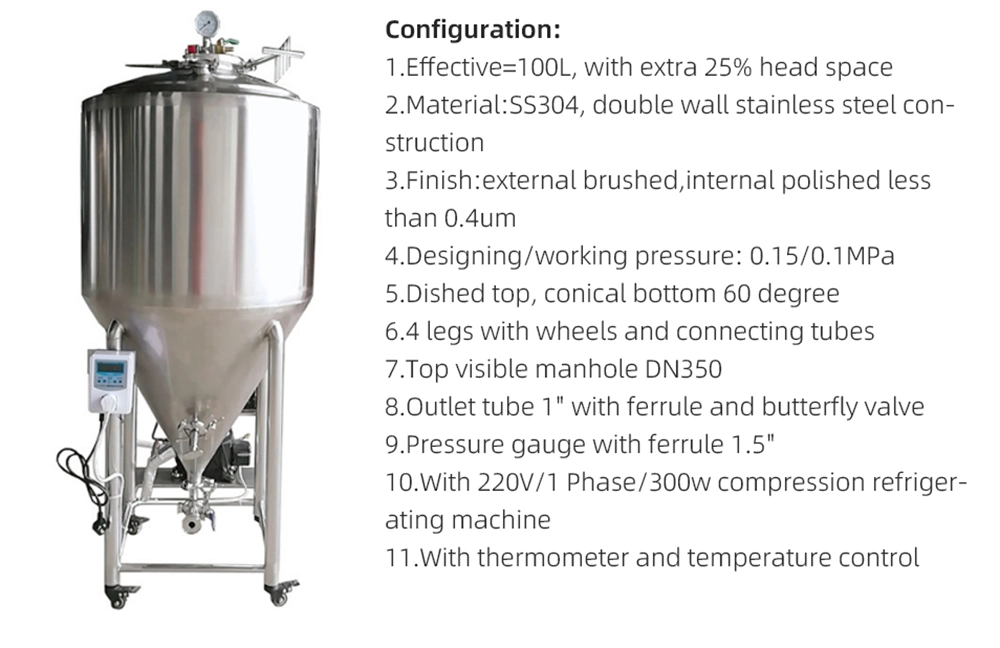 100L Economical Mini Micro Home Beer Brewing System System