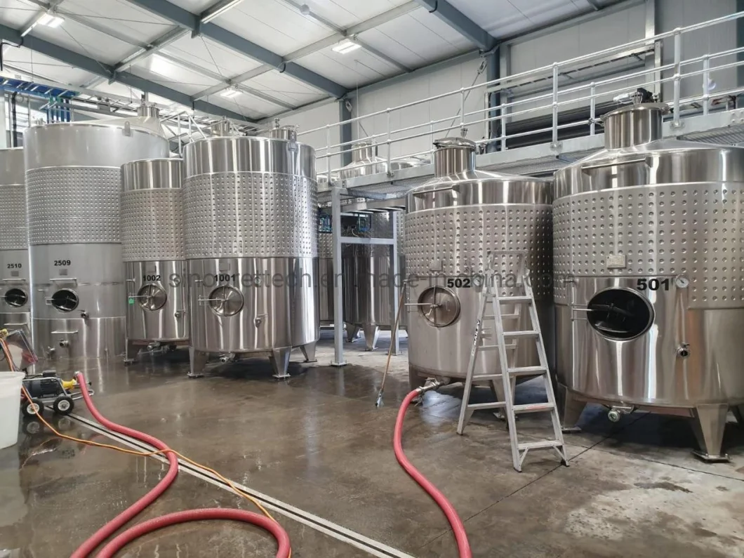 Wine Storage Tank with Manhole Sanitary Stainless Steel