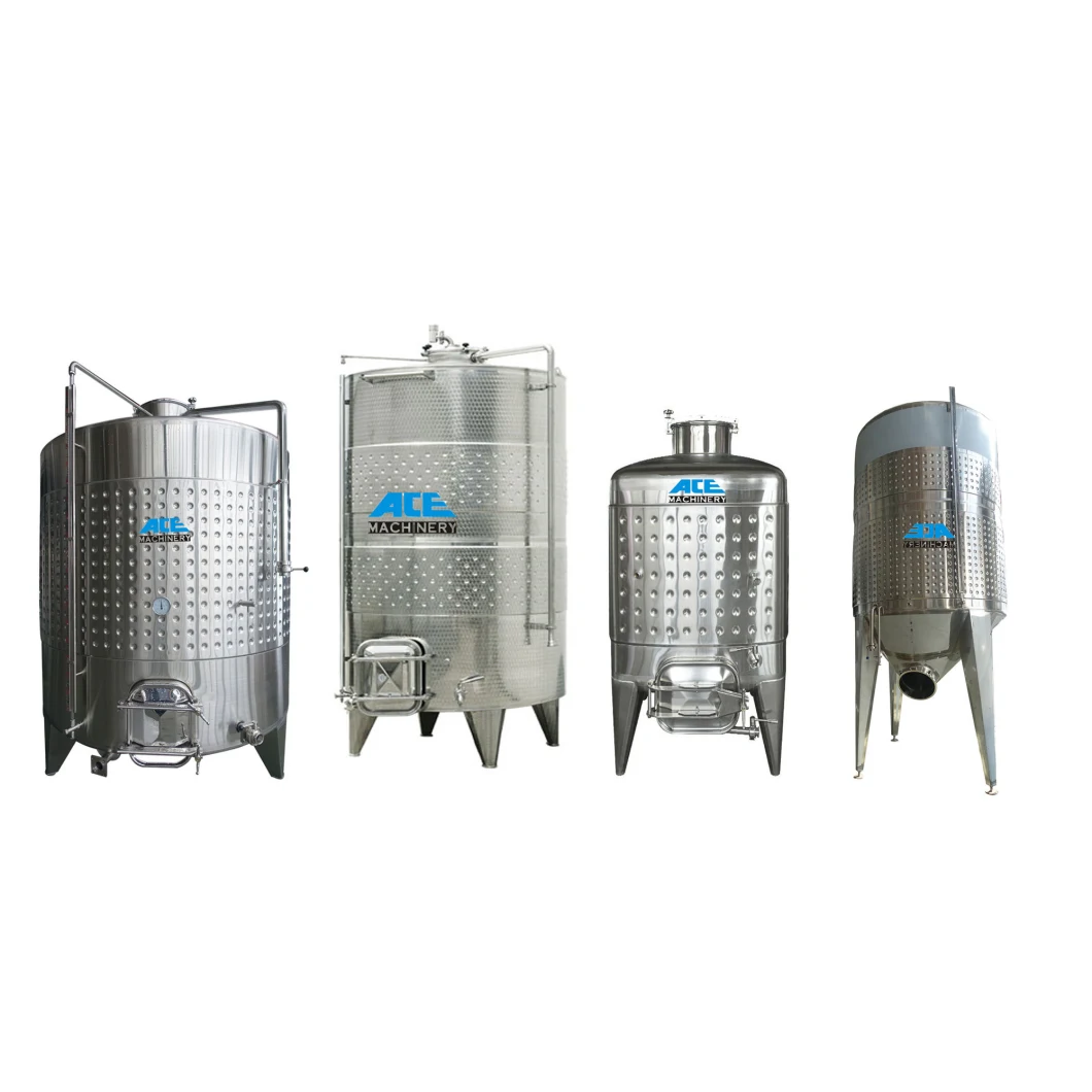 Best Price 1000L Jacketed Fermenter Stainless Steel Wine Making Machine Fruit Fermenting Equipment