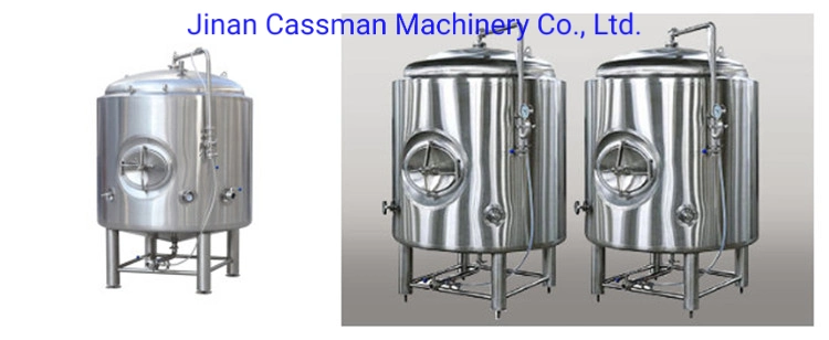 Industrial Stainless Steel Beer Brewing Equipment 1000L 1500L Brewhouse