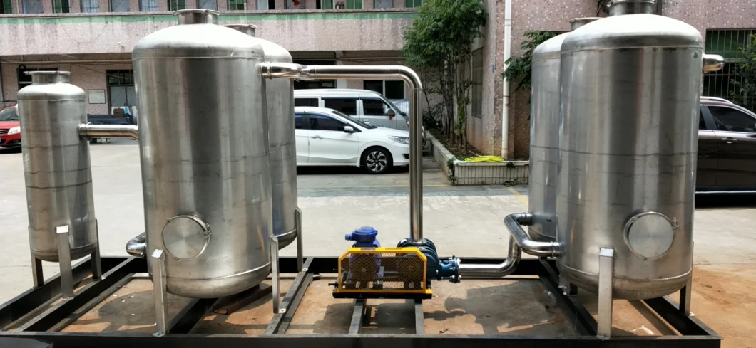 Skid Mounted Biogas Pre-Treatment System Desulfurization De-Moisture De-Dust Equipments