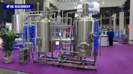 Sistema di produzione pilota/sala di cottura da 300 litri/sala di cottura da 2 bbl/4 bbl/3,5 bbl/5 bbl per serbatoio di birra robusta